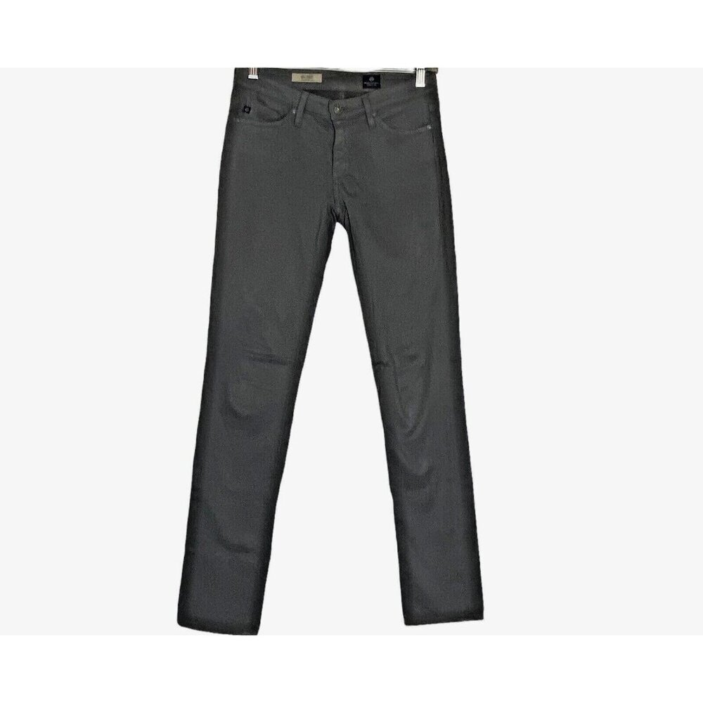 AG ADRIANO GOLDSCHMIED Women The Stilt Cigarette‎ Leg Jeans Sz S/25 Gray 54-8